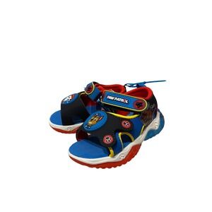 NWT Paw Patrol Toddler Boys Light-Up Slip-On Sandals - Size 5